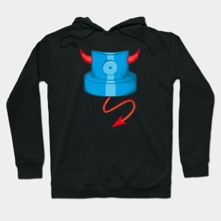 Devil cap pixel Hoodie